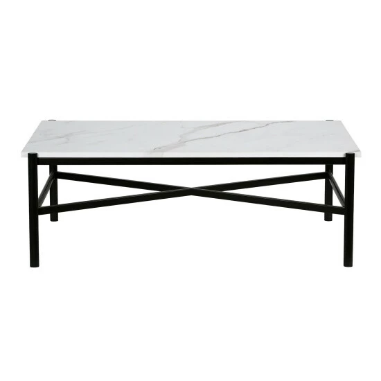 Coupon đ Silver Orchid Nestor Blackened Bronze Marble Coffee Table đ - Image 8
