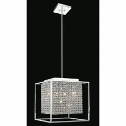 Buy 😀 Silver Orchid Abeles 5-light Mini Pendant With Chrome Finish ❤️