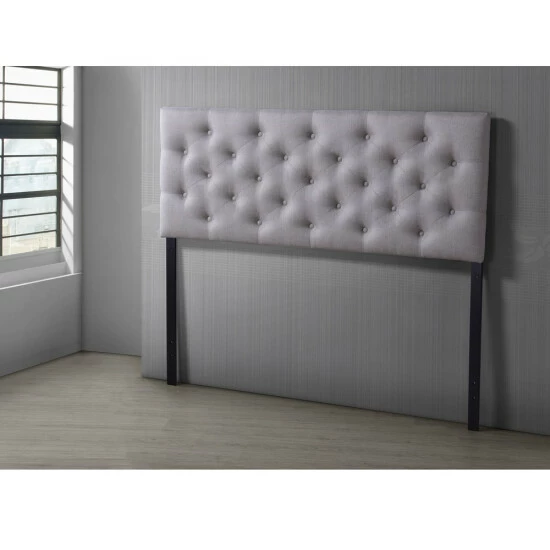 Wholesale 💯 Silver Orchid Ahern Contemporary Headboard Beige 💯 - Image 5